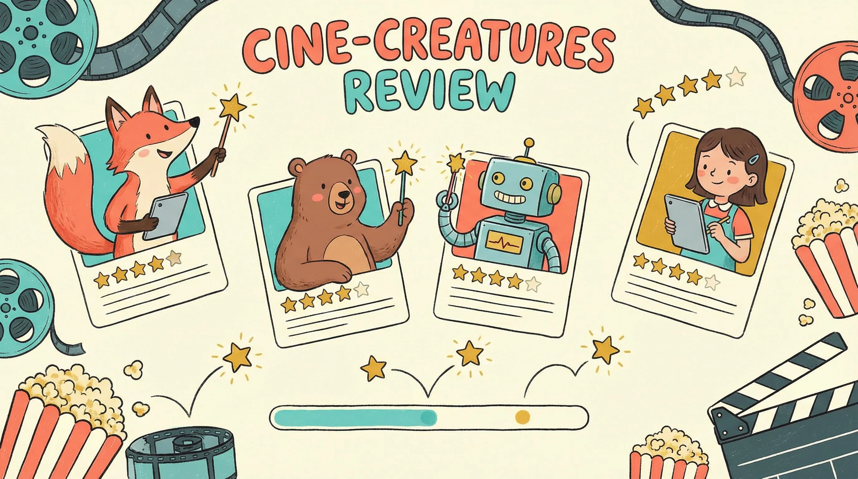 毛巾哥在线评审系统插画 - 动画角色进行作品评分和评论